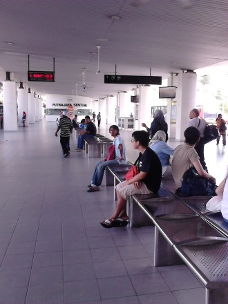 Passengers at Putrajaya Sentral