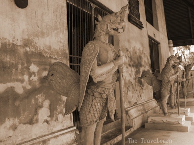 Abandoned sculptures, Bangkok National Museum