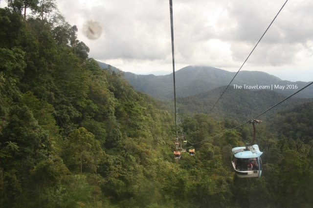An endless journey of Genting Skyway cable car